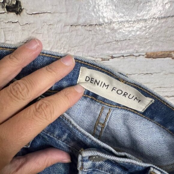 Denim Forum The Yoko High Rise Slim Skinny Jeans size 25 - Picture 6 of 9